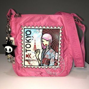 tokidoki Nihoa Pink Crossbody Bag TOKYO Geisha